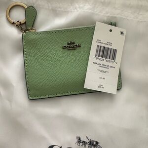 Coach card holder